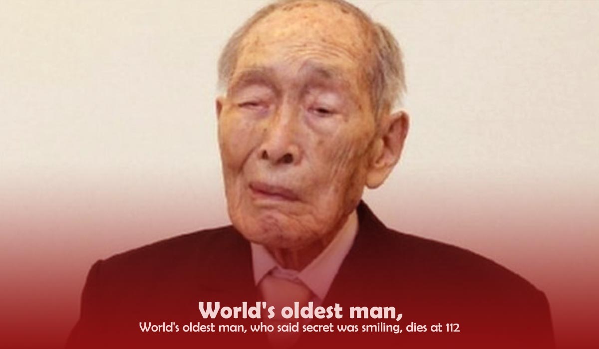World’s Oldest Man Died At The Age Of 112 In Japan