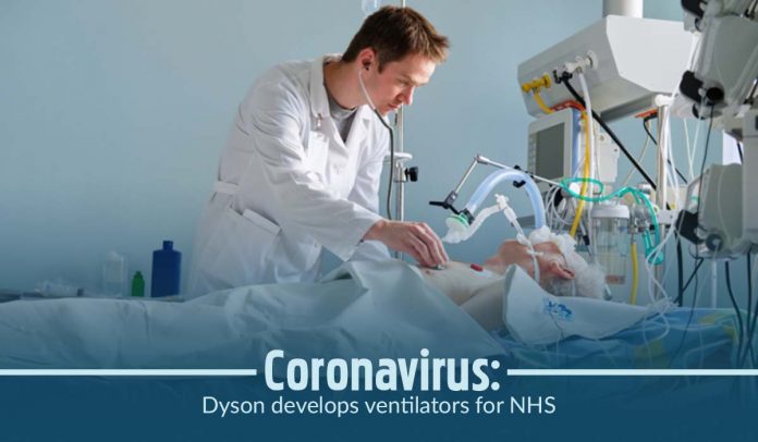 Dyson Create new design ventilators for National Health Service (NHS)
