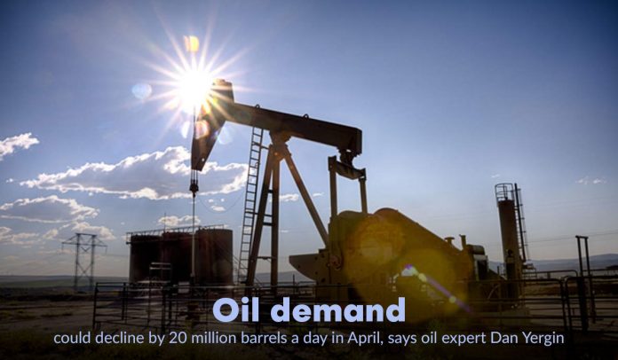 Reduction of oil demand by twenty million barrels per day in April - Experts