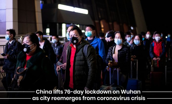China lifts prolong lockdown on Wuhan City after overcoming coronavirus