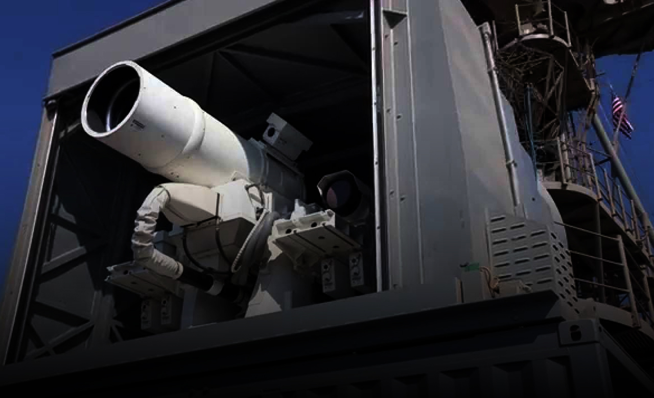A Laser Weapon successfully tested by the United States