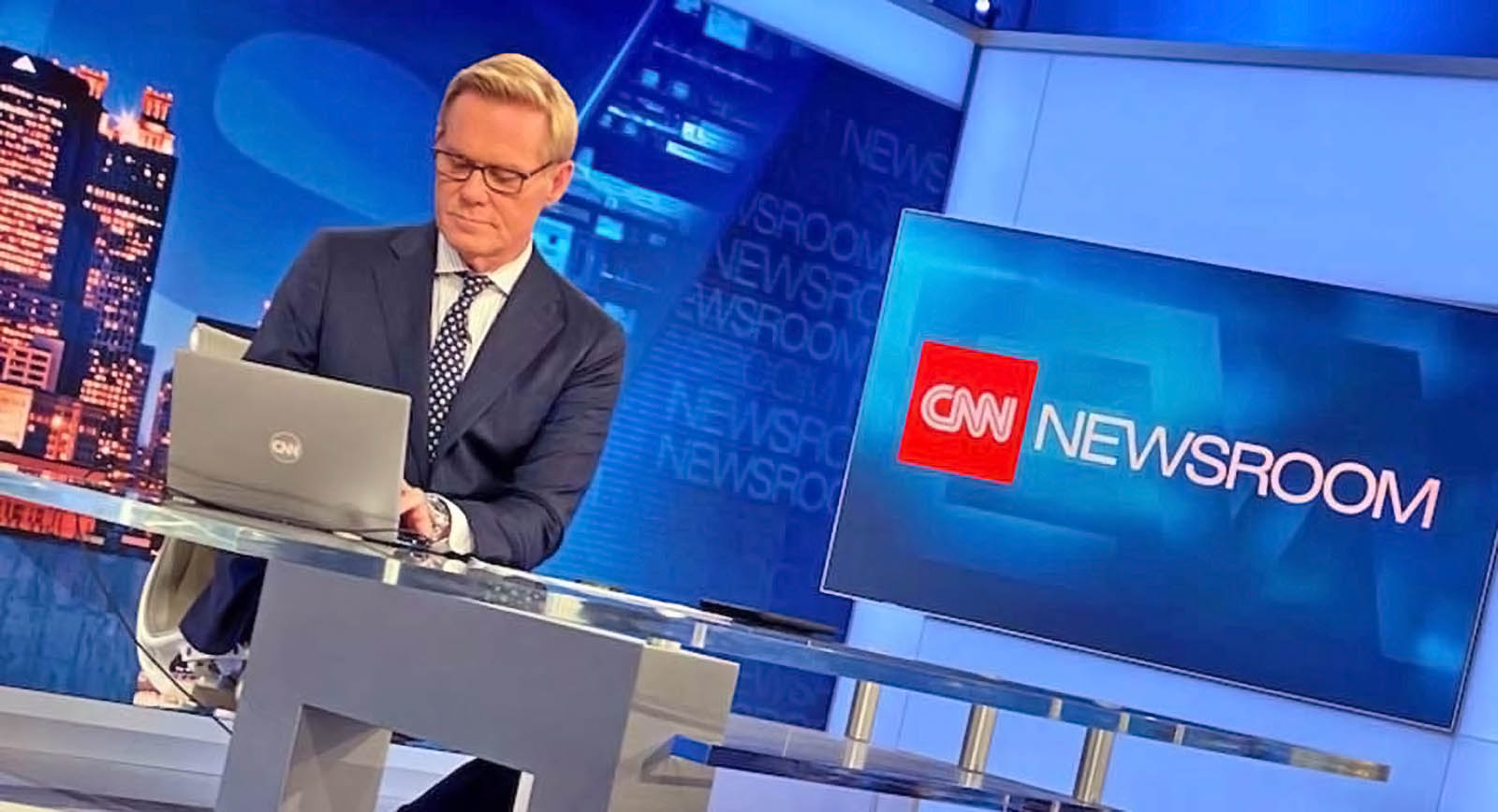 CNN Newsroom set