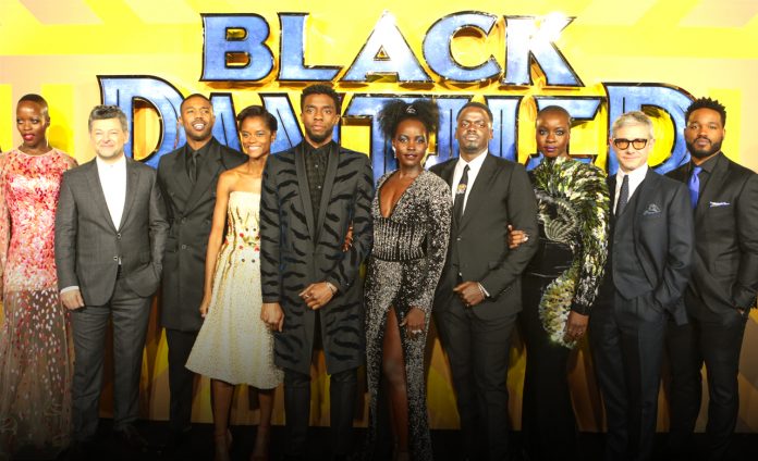 A private memorial conducted by Bosemna's wife with 'Black Panther' stars
