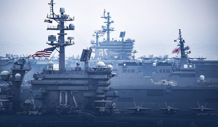 The Quad (U.S., Australia, Japan, and India) to perform big naval exercises 