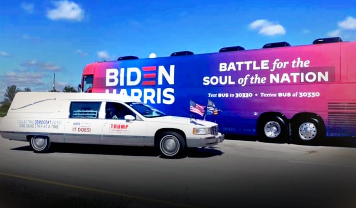 Trump's supporters harassed Biden campaign bus on the highway